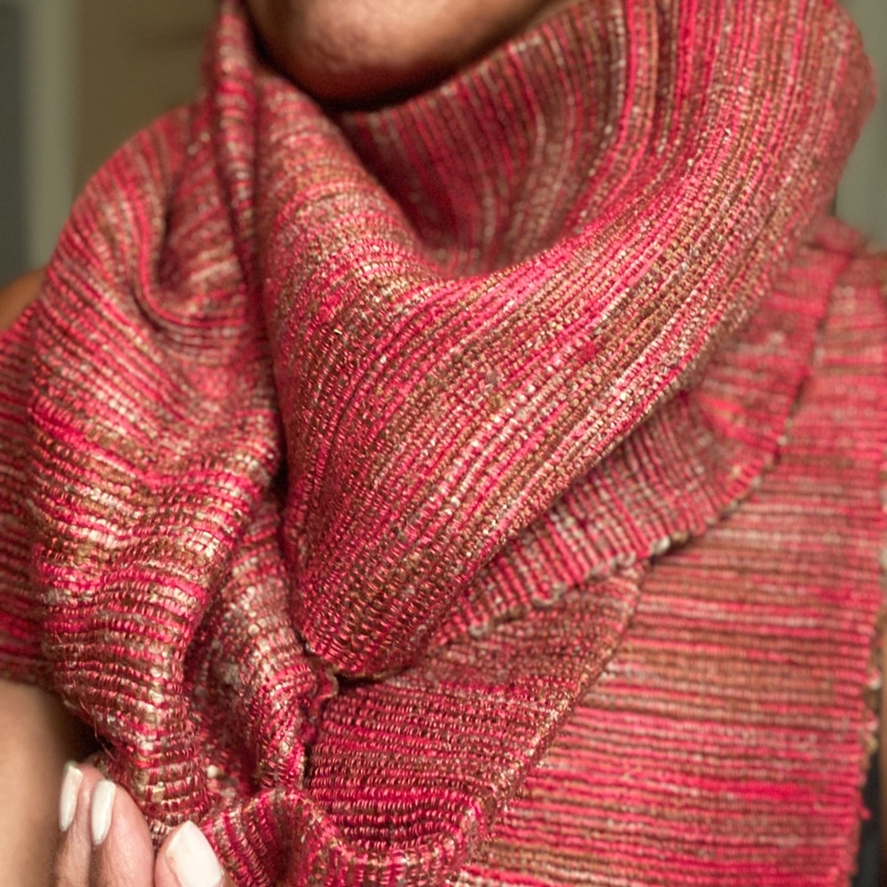 Thai silk scarf